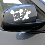 Example of wall stickers: Mickey Minnie Manga (Thumb)